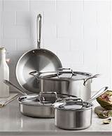 Pictures of All-clad Stainless Steel 7 Piece Cookware Set