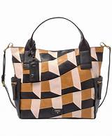 Photos of Fossil Leather Patchwork Handbags