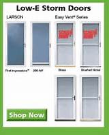 Storm Doors With Low E Glass