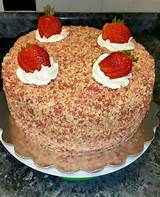 Strawberry Shortcake Ice Cream Cake Pictures