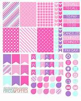 Images of Girly Planner Stickers