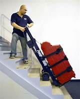 Pictures of Electric Hand Trucks Climbing Stairs