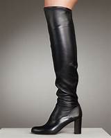 Stretch Leather Boot