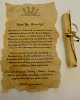 Medieval Banquet Invitation Template Images