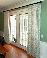 Interior French Door Curtains
