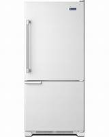 Pictures of Maytag 19 Cu Ft Bottom Freezer Refrigerator