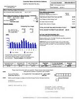 Pictures of Gas Bill Rates