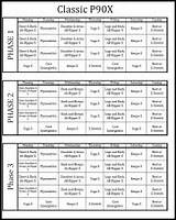 Workout Routine Excel