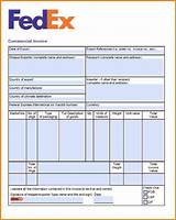 International Shipping Commercial Invoice Template Photos