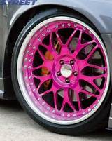 Pictures of Pink Car Wheels