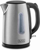 Photos of Black Decker Electric Kettle Stainless Steel