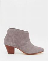 Grey Suede Ankle Boots Womens Pictures