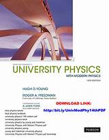 University Physics 13th Edition Pdf Download
