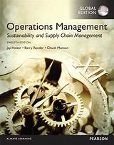 Pictures of Operations Management Sustainability And Supply Chain Management 11th Edition