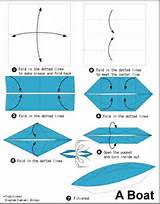 Boat Origami Pictures