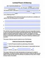 Pictures of Power Of Attorney Form For Real Estate Transaction