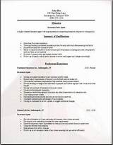 Pictures of Insurance Agency Resume