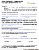 Florida Residential Lease Agreement Form Pdf Images