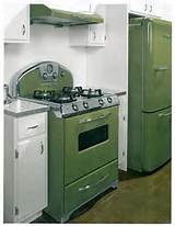 Green Kitchen Appliances Photos