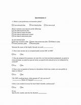 Pictures of Life Insurance Questionnaire Form