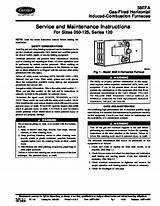 Pictures of Carrier Furnace Service Manual