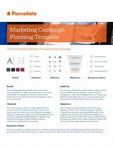 Marketing Campaign Template Pictures