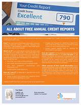 Credit Report With Score On All Three