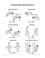 Upper Body Weight Training Exercises Pictures