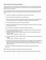 Board Performance Self Assessment Questionnaire Photos