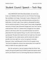 Images of Class Representative Speech 5th Grade