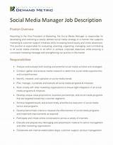 Images of Social Media Manager Positions