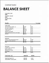 Balance Sheet Of It Company