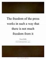 Pictures of Freedom Of The Press Quotes