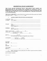 Florida Residential Rental Application Form Pictures