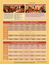 Disney Resort Activity Schedule