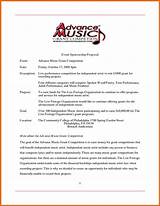 Pictures of Music Performance Program Template