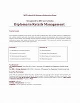 Certificate In Retail Management Distance Learning Pictures
