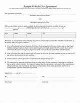 Pictures of Vehicle Lease Agreement Pdf