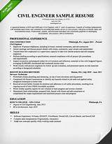 Resume Civil Engineer Pdf Images