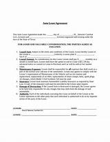 Auto Lease Contract Form Images