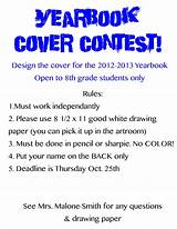 Yearbook Cover Contest Photos