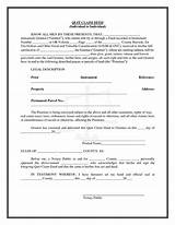 Images of Free Printable Quick Claim Deed