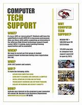 Pictures of Tech Club Computer Support