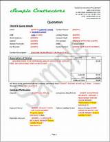 Security Company Quotation Template Pictures