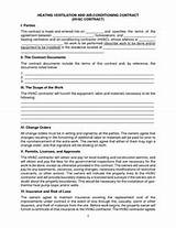 Images of Free Hvac Service Agreement Template