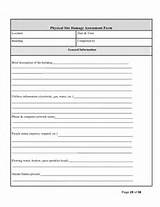 Building Security Assessment Report Template