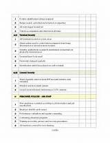 Images of Vendor Security Assessment Checklist