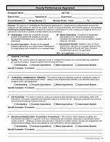 Quarterly Employee Review Template Pictures