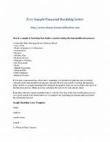 Examples Of Hardship Letters For Mortgage Companies Photos