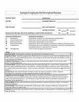 Sample Employee Review Answers Images